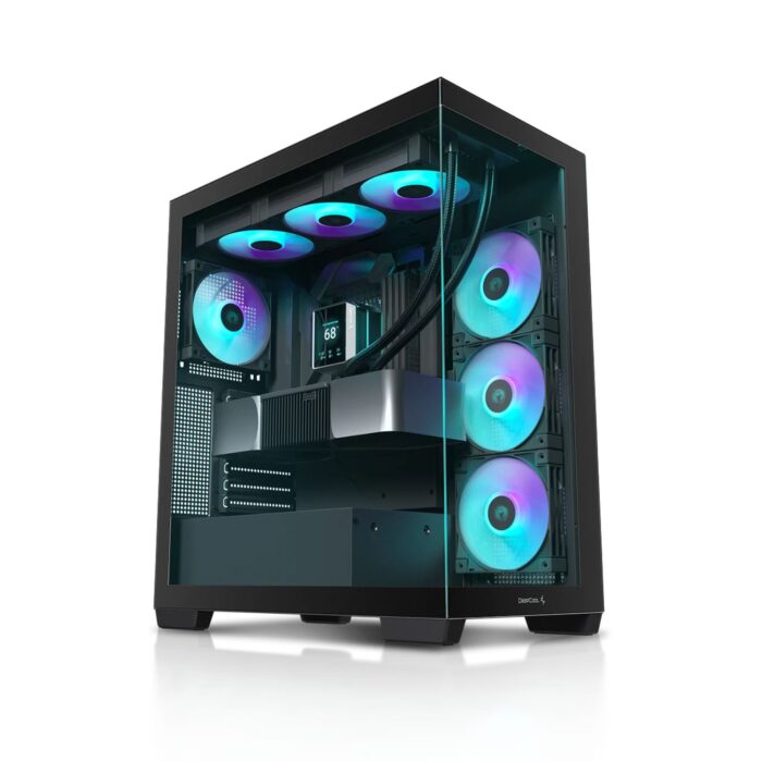 Net Rig Velocity Prime - Pc Gaming - Ryzen 7 7800X3D Boost clock di 5Ghz e 8 core, RTX 5070 Ti 16GB, 32GB di Ram DDR5 con frequenza di 6000Mhz, SSD NVME M.2 1TB, Windows 11 Professional