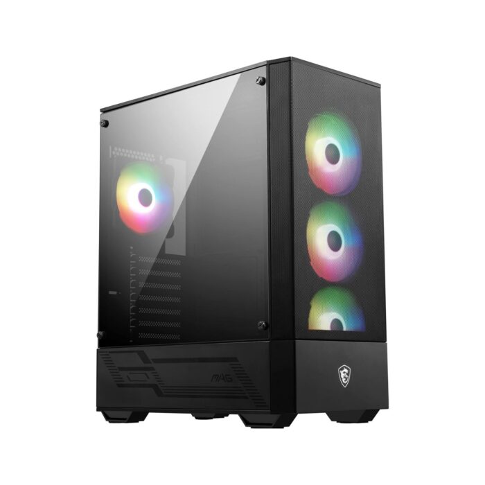 Net Rig Obsidian Havoc - Pc Gaming - Intel Core i5-14500 Boost clock di 5Ghz e 14core, RTX 5060 Ti 16GB, 16GB di Ram DDR5 con frequenza di 5600Mhz, SSD NVME M.2 1TB, Windows 11 Professional