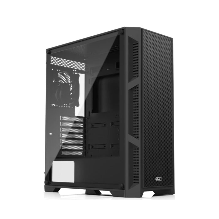 Net Rig Phantom - Pc Gaming - Intel Core i3-14100 Boost clock di 4.7Ghz e 4 core, RTX 4060 8GB, 16GB di Ram DDR5 con frequenza di 5600Mhz, SSD NVME M.2 1TB, Windows 11 Professional