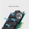 TP-Link Archer T4E Scheda Wi-Fi PCI Express Wi-Fi AC 1200 Mbps, Scheda Wifi per PC Desktop, 867 Mbps sulla banda 5 GHz e 300 Mbps sulla banda 2,4 GHz, Supporta Windows 10/11 - immagine 3