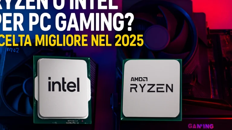 PC Gaming: Meglio Ryzen o Intel? La Risposta Definitiva nel 2025